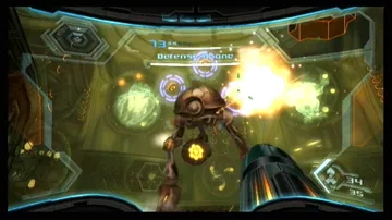 Metroid Prime 3- Corruption screen shot game playing